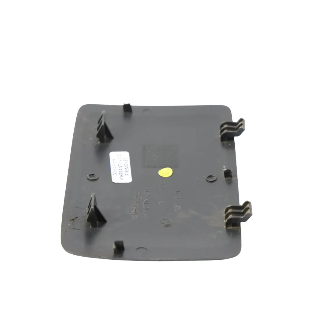 2K SA Rear Ashtray Trim Panel Cover to Volkswagen Caddy Maxi with Part number 2K0857966 Volkswagen Caddy Maxi 2K SA Rear Ashtray Trim Panel Cover - SKU 2K0857966 - Part number 2K0857966