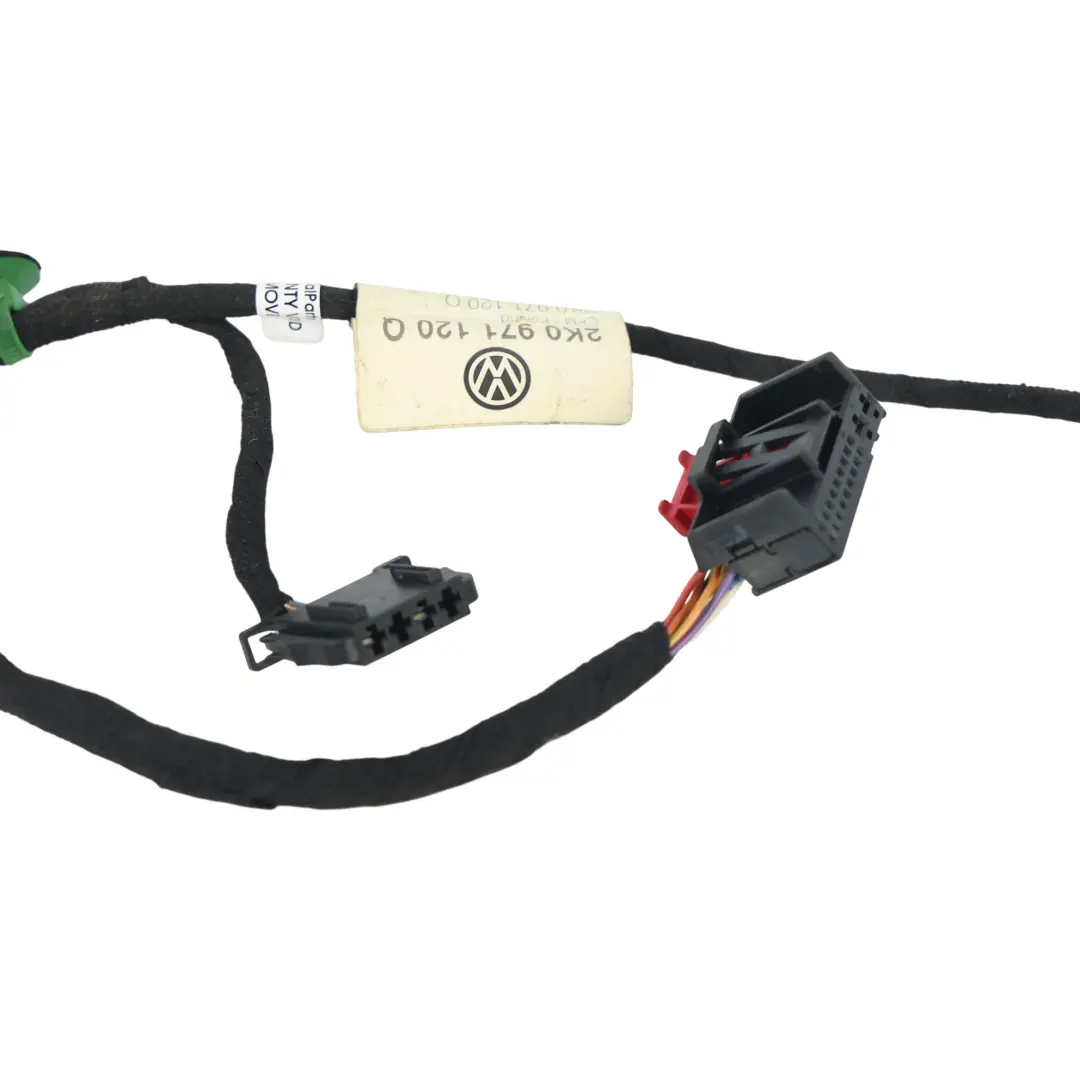 Volkswagen Caddy 2K Wiązka Przewodów Drzwi Strona Kierowcy - SKU 2K0971120Q - Numer Części 2K0971120Q