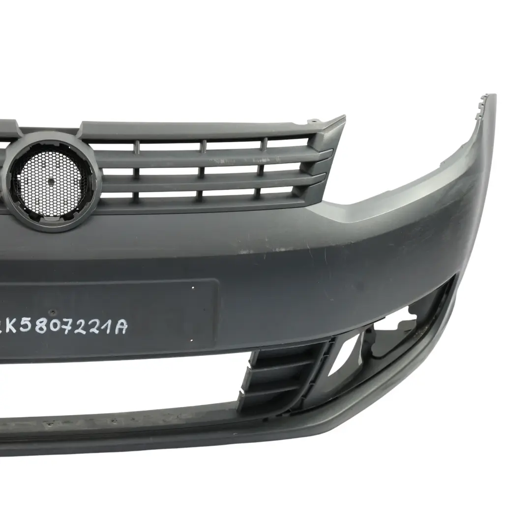 Volkswagen Caddy 2K Front Bumper Cover Panel Primed Textured - SKU 2K5807221A - Part number 2K5807221A