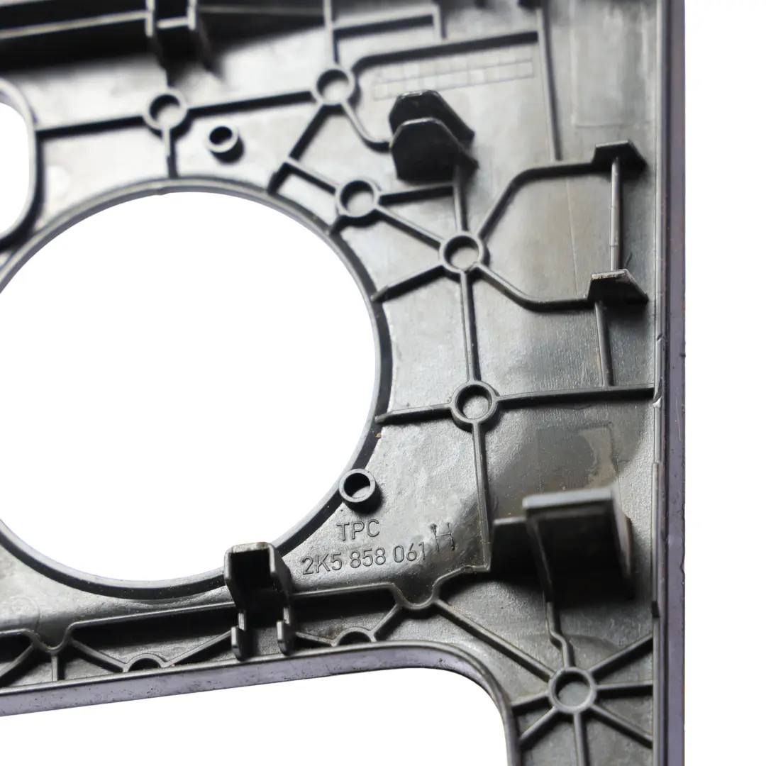 Dashboard Centre Console Trim Radio Cover Frame to VW Caddy Maxi SA with Part number 2K5858061H VW Caddy Maxi SA Dashboard Centre Console Trim Radio Cover Frame - SKU 2K5858061H - Part number 2K5858061H