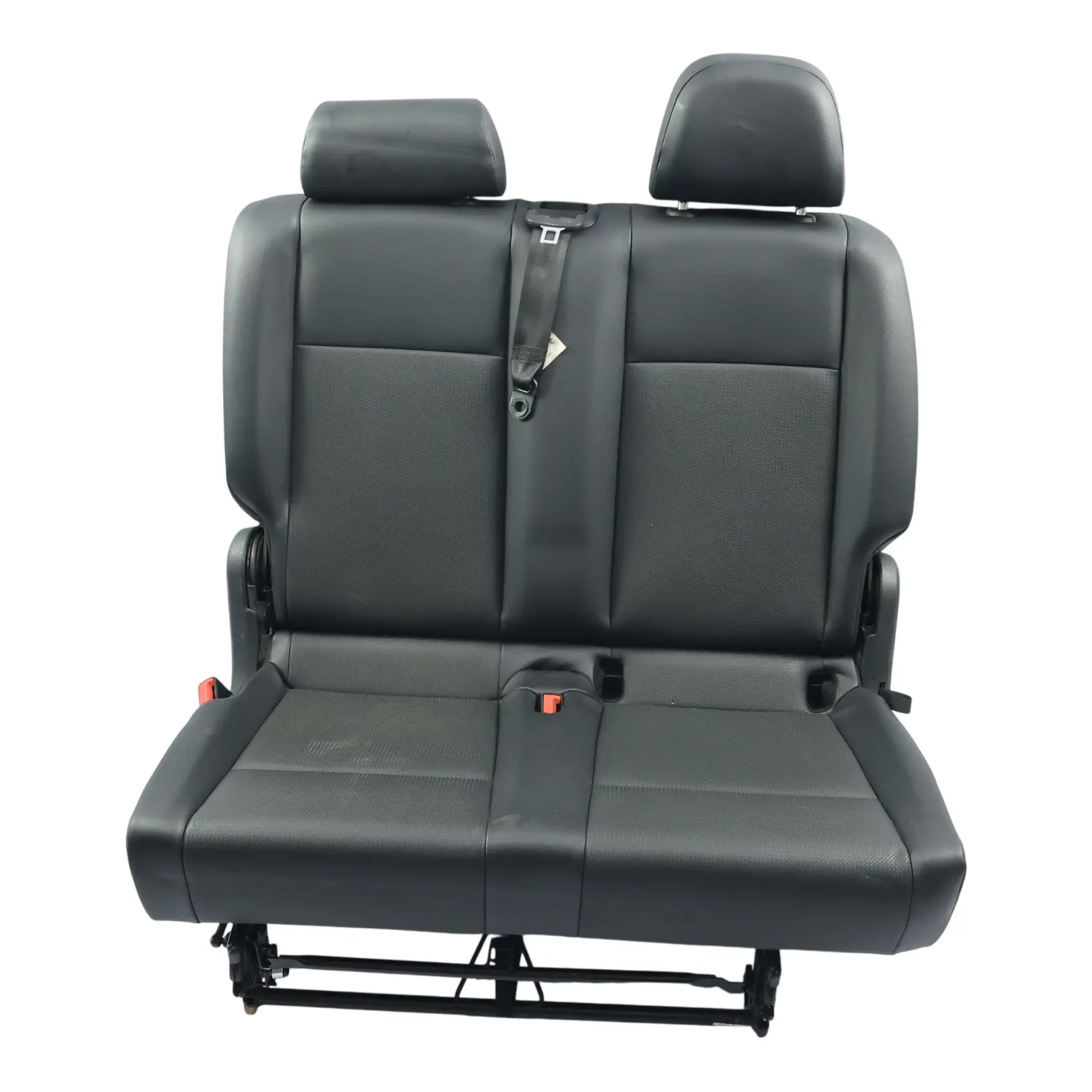 Volkswagen Caddy Maxi SA Asiento Trasero Banco Izquierdo Negro Polipiel