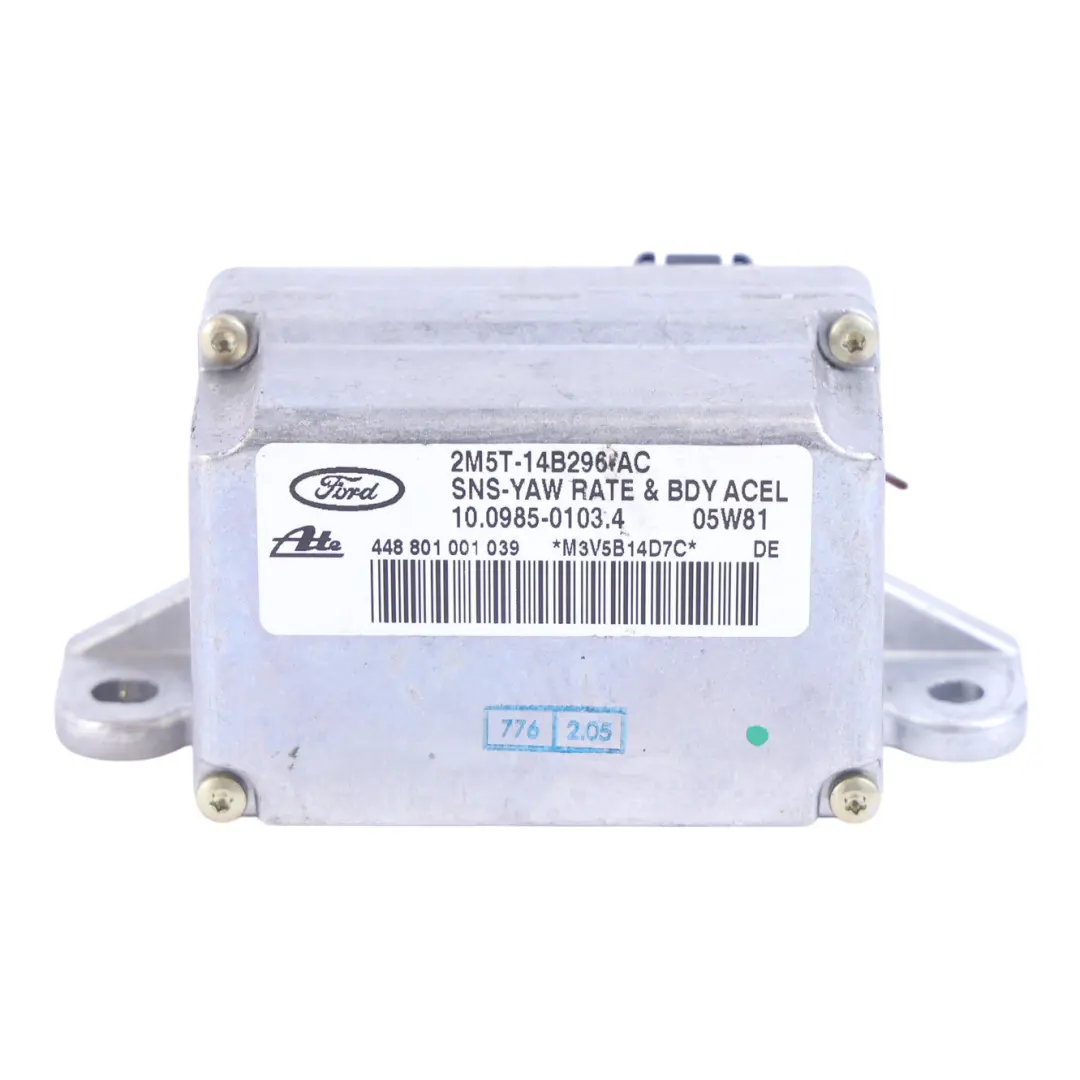 Jaguar XK8 X100 Sensor Guiñada Control Estabilidad ESP - SKU 2M5T-14B296-AC - Número de pieza 2M5T-14B296-AC