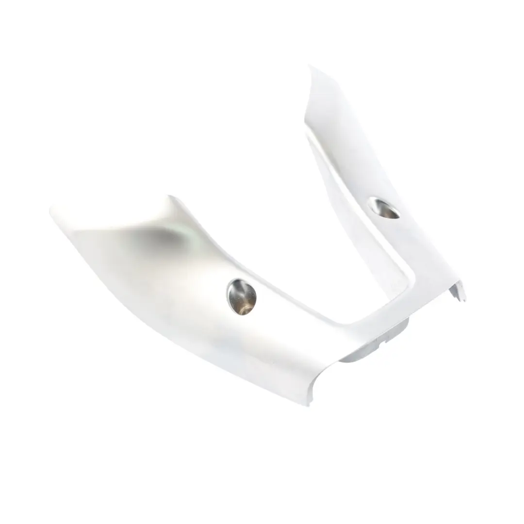 Mercedes W205 Steering Wheel Lower Chrome Trim Cover Panel - SKU 307898420S31AD - Part number 307898420S31AD