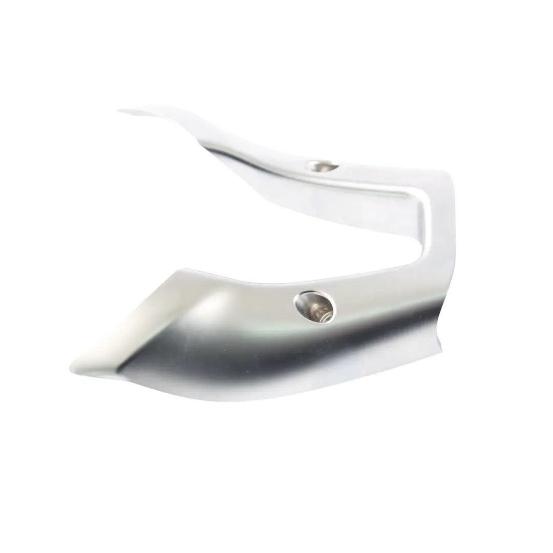 Mercedes W205 Steering Wheel Lower Chrome Trim Cover Panel - SKU 307898420S31AD - Part number 307898420S31AD