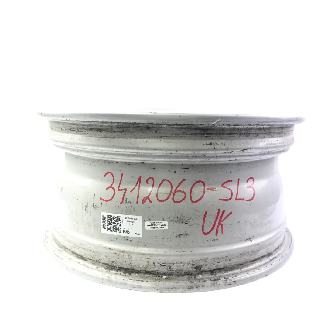 Alloy Wheel Rim 17" Double Spoke 148 ET:46 8J to BMW X3 E83 Silver with Part number 3412060 BMW X3 E83 Silver Alloy Wheel Rim 17" Double Spoke 148 ET:46 8J - SKU 3412060-SL3 - Part number 3412060