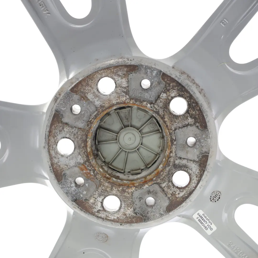 Alloy Wheel Rim 17" Double Spoke 148 ET:46 8J to BMW X3 E83 Silver with Part number 3412060 BMW X3 E83 Silver Alloy Wheel Rim 17" Double Spoke 148 ET:46 8J - SKU 3412060-SL3 - Part number 3412060