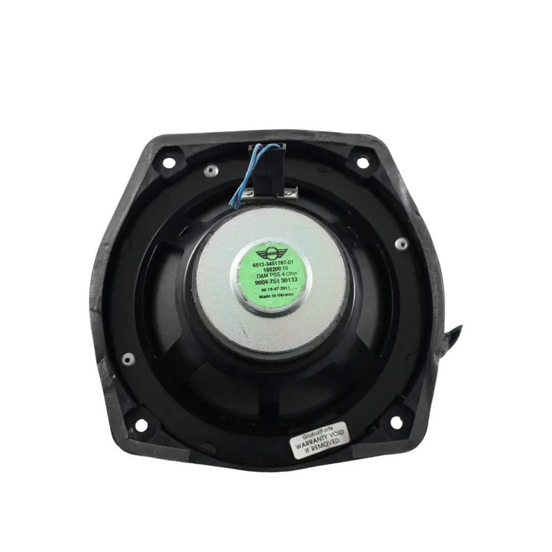 Mini Cooper R52 R57 LCI Rear Loud Speaker Stereo System - SKU 3451767 - Part number 3451767