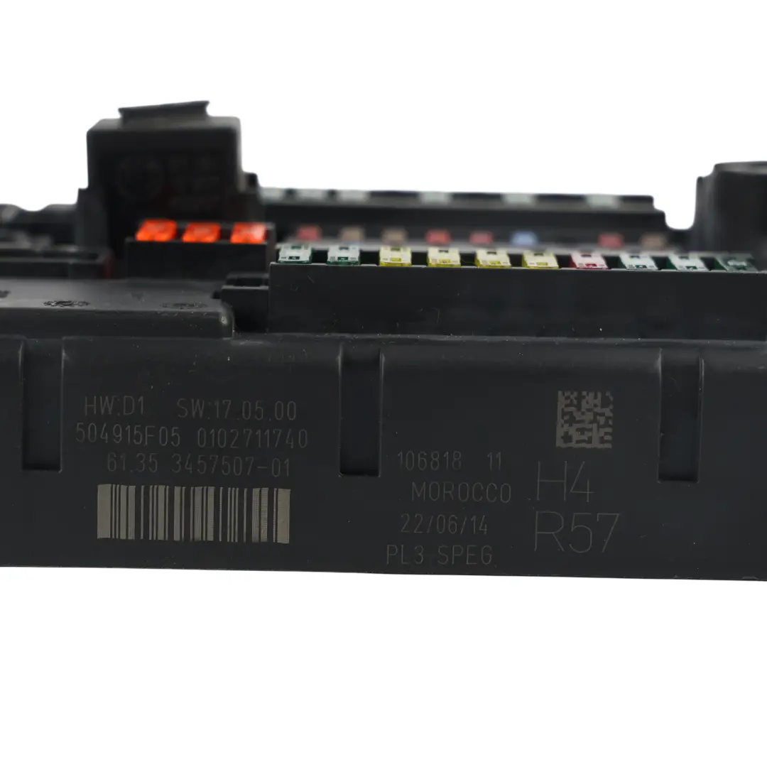 Boîte à Fusibles Unité Électrique PL3 SPEG H4 3456913 pour Mini R57 Cabrio à propos du numéro de pièce 3457507 Mini R57 Cabrio Boîte à Fusibles Unité Électrique PL3 SPEG H4 3456913 - SKU 3457507 - Numéro de pièce 3457507