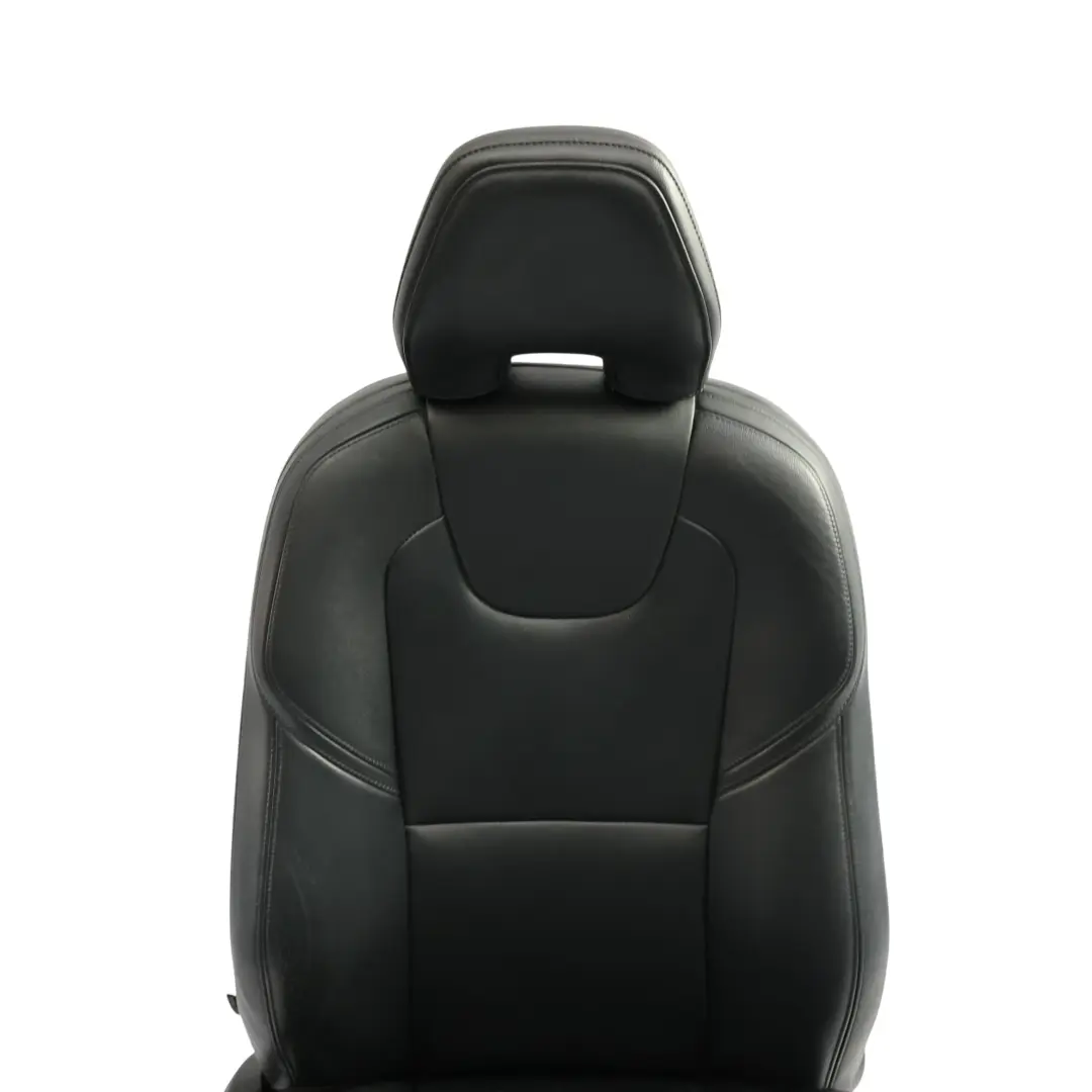 Volvo V40 Mk2 Front Basic Seat Right O/S Black Leather Charcoal - SKU 39829499-1 - Part number 39829499
