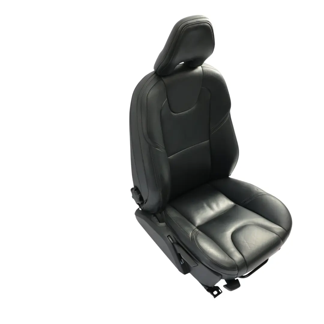 Volvo V40 Mk2 Sedile Anteriore Destro Pelle Nera Antracite - SKU 39829499-1 - Numero di parte 39829499