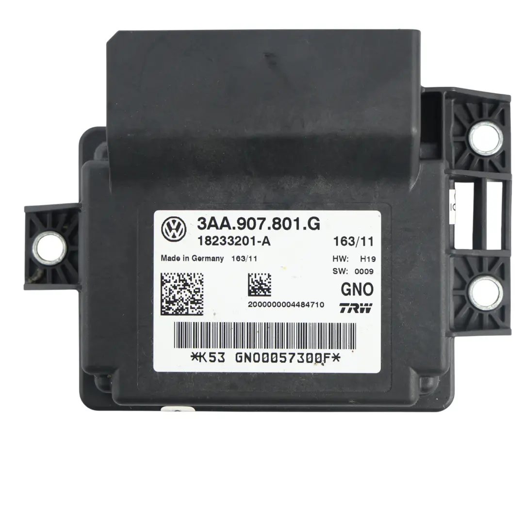 Volkswagen Passat CC Module Frein Stationnement Calculateur - SKU 3AA907801G - Numéro de pièce 3AA907801G