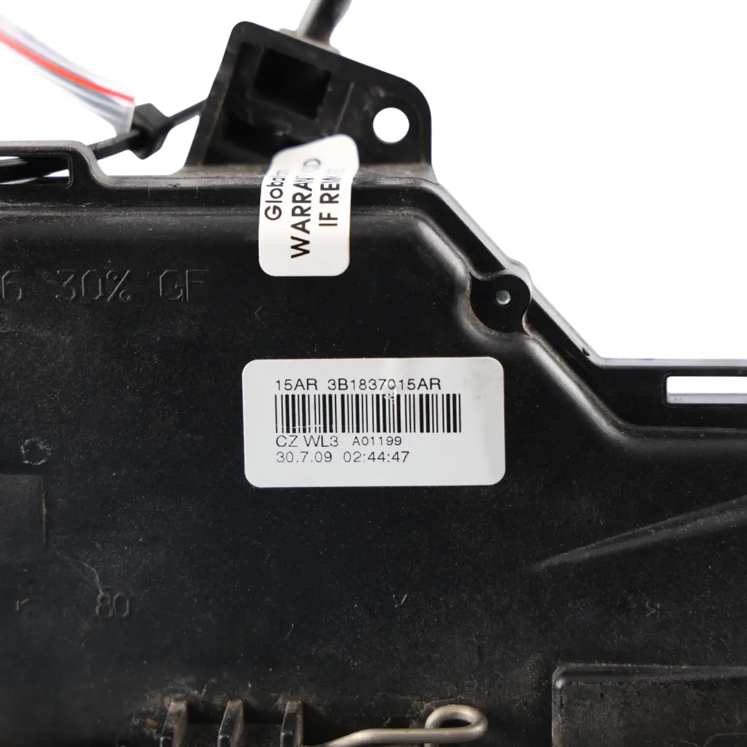 Mk2 Door Lock Latch Catch Mechanism Front Left N/S to Skoda Fabia 5J with Part number 3B1837015AR Skoda Fabia 5J Mk2 Door Lock Latch Catch Mechanism Front Left N/S - SKU 3B1837015AR - Part number 3B1837015AR