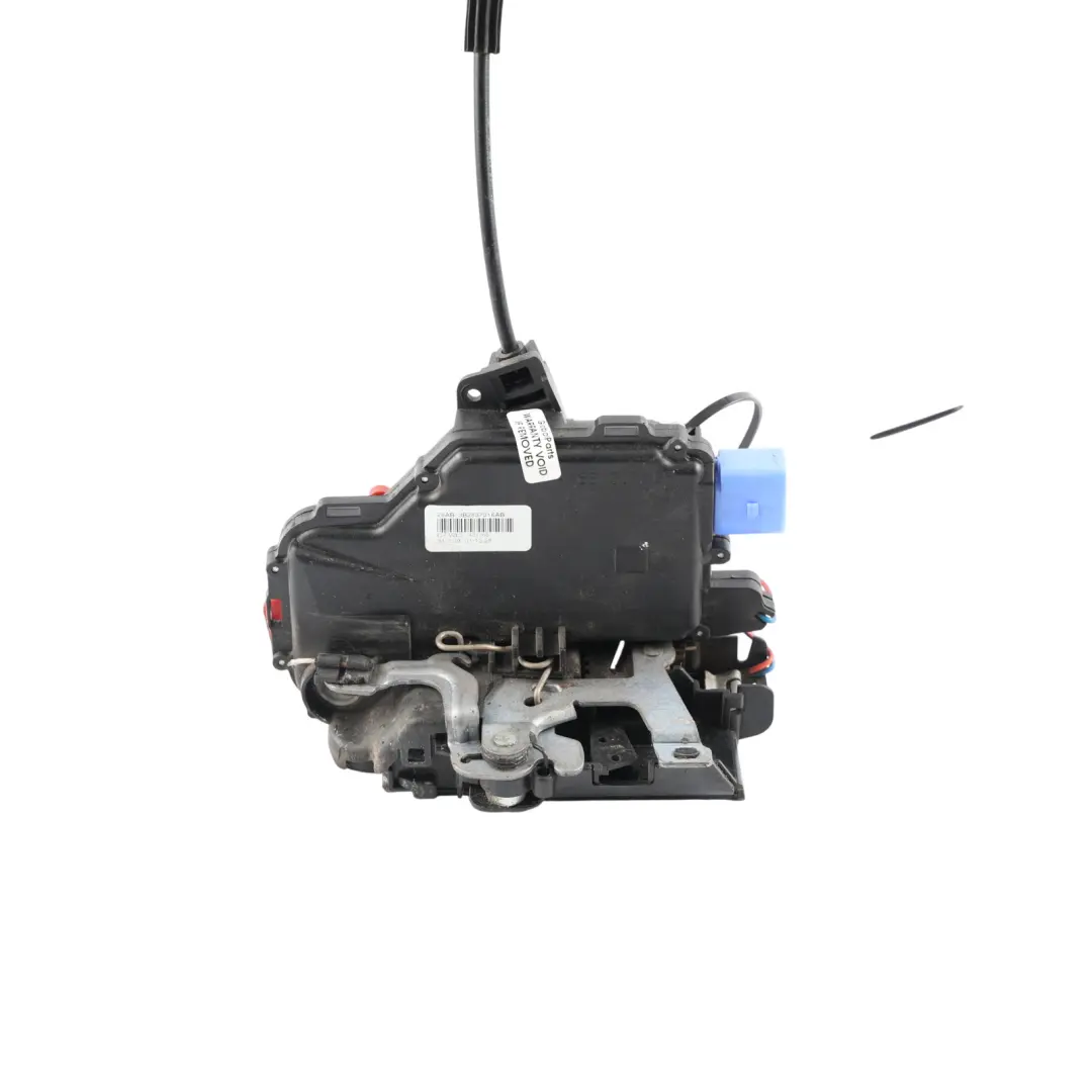 Skoda Fabia 5J Mk2 Door Lock Latch Catch Mechanism Front Right O/S - SKU 3B2837016AB-1 - Part number 3B2837016AB