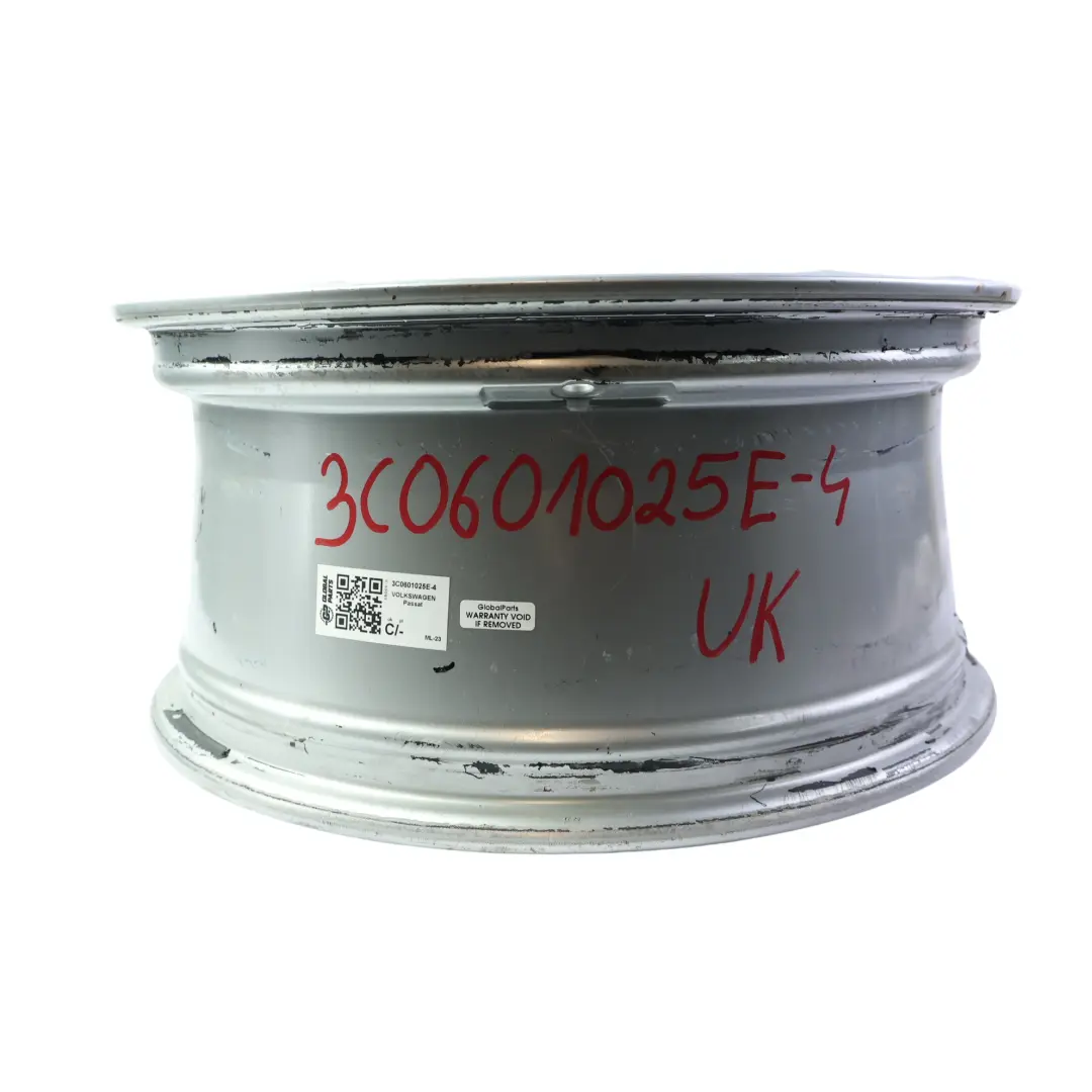 Alloy Wheel Rim Silver 17" 7.5J ET:47 to Volkswagen VW Passat B6 with Part number 3C0601025E Volkswagen VW Passat B6 Alloy Wheel Rim Silver 17" 7.5J ET:47 - SKU 3C0601025E-4 - Part number 3C0601025E