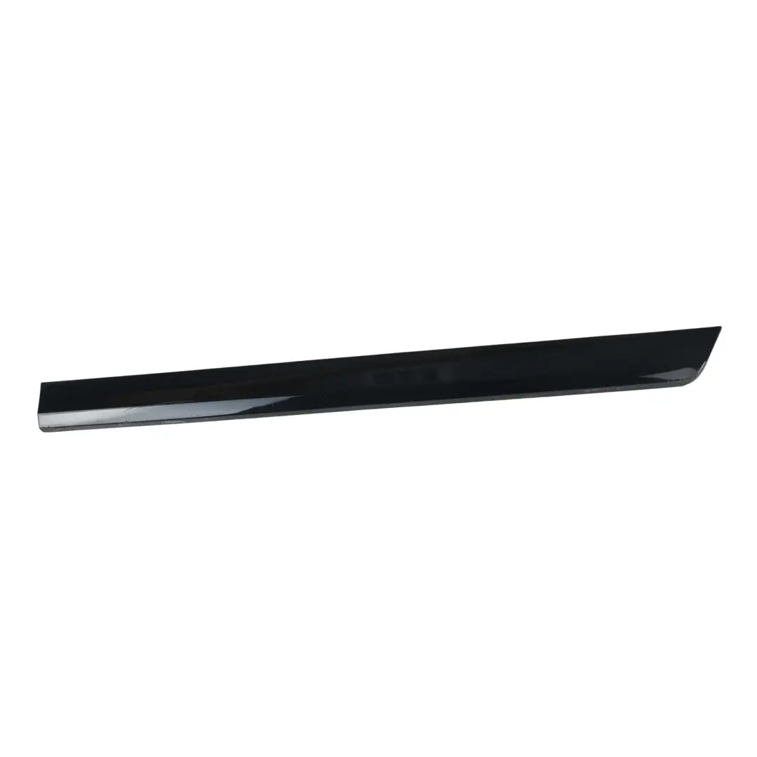 Volkswagen VW Passat B6 Rear Door Lower Trim Strip Left N/S Deep Black Pearl C9X - SKU 3C0854949B-DBL - Part number 3C0854949B
