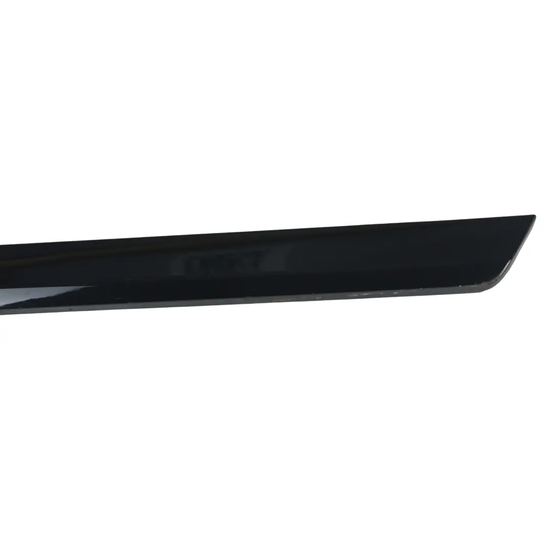 Volkswagen VW Passat B6 Rear Door Lower Trim Strip Left N/S Deep Black Pearl C9X - SKU 3C0854949B-DBL - Part number 3C0854949B