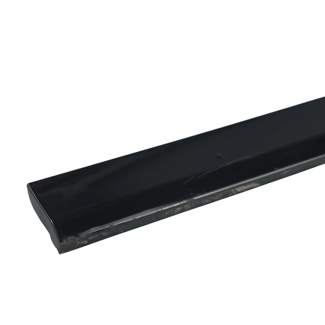 Volkswagen VW Passat B6 Rear Door Lower Trim Strip Left N/S Deep Black Pearl C9X - SKU 3C0854949B-DBL - Part number 3C0854949B