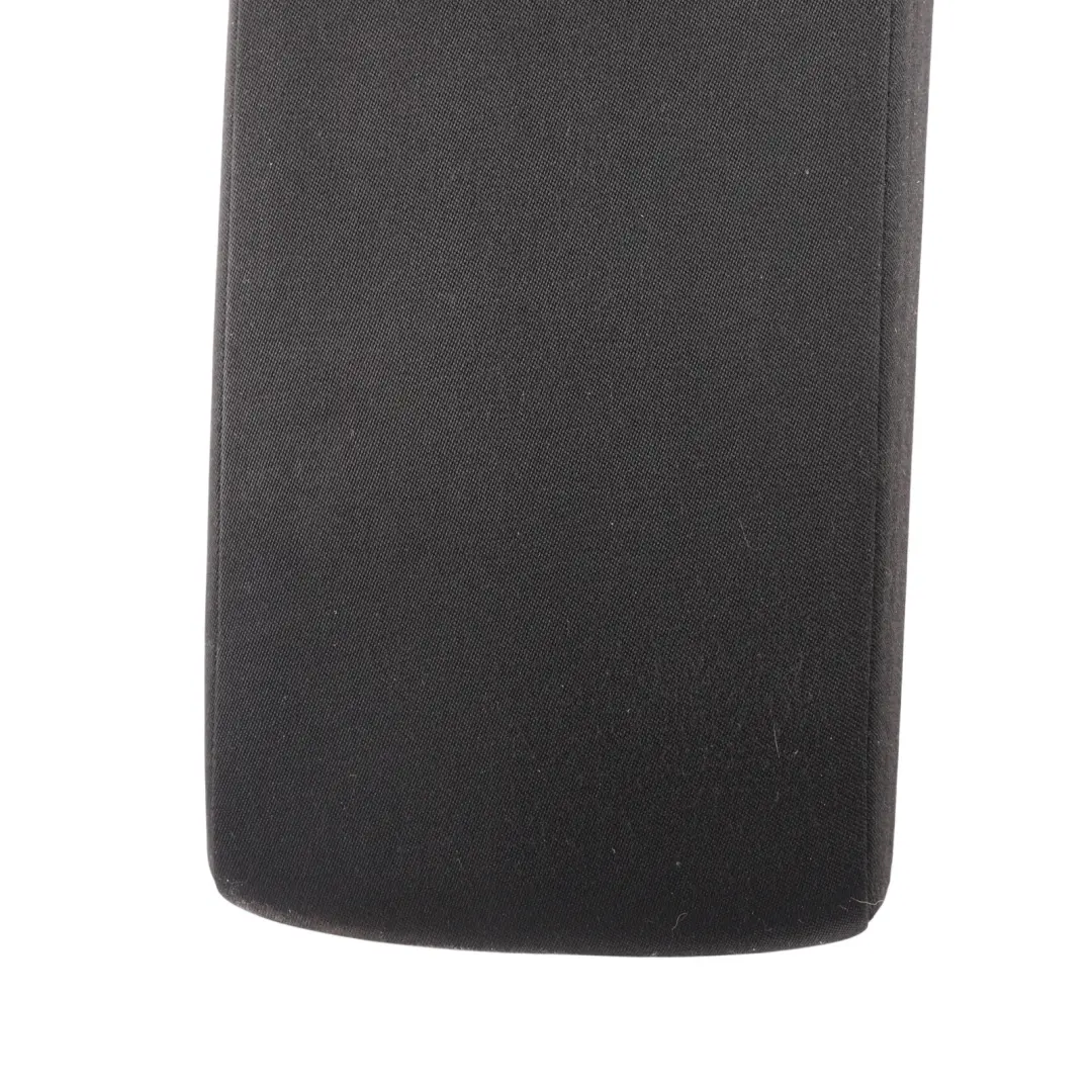 Volkswagen Passat B6 Front Centre Console Armrest Black Fabric - SKU 3C0864207P - Part number 3C0864207P
