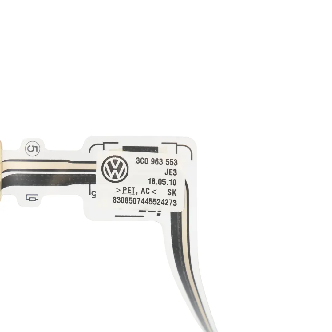 Volkswagen Passat B6 Capteur Occupation Siège Faisceau Câbles Module - SKU 3C0963553 - Numéro de pièce 3C0963553