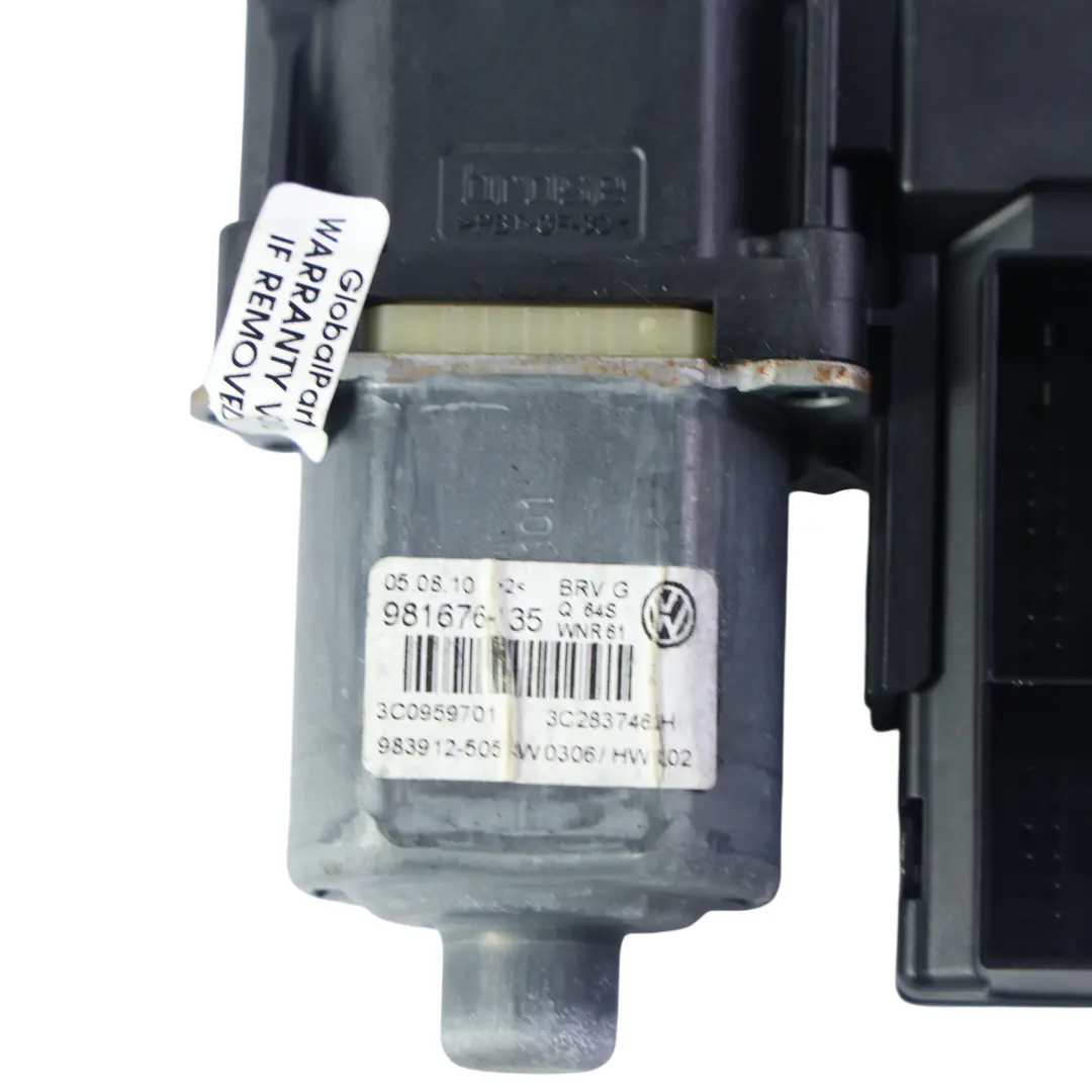 Volkswagen Passat B6 Window Lifter Motor Front Door Right O/S - SKU RHD-3C2837462H-1 - Part number 3C2837462H