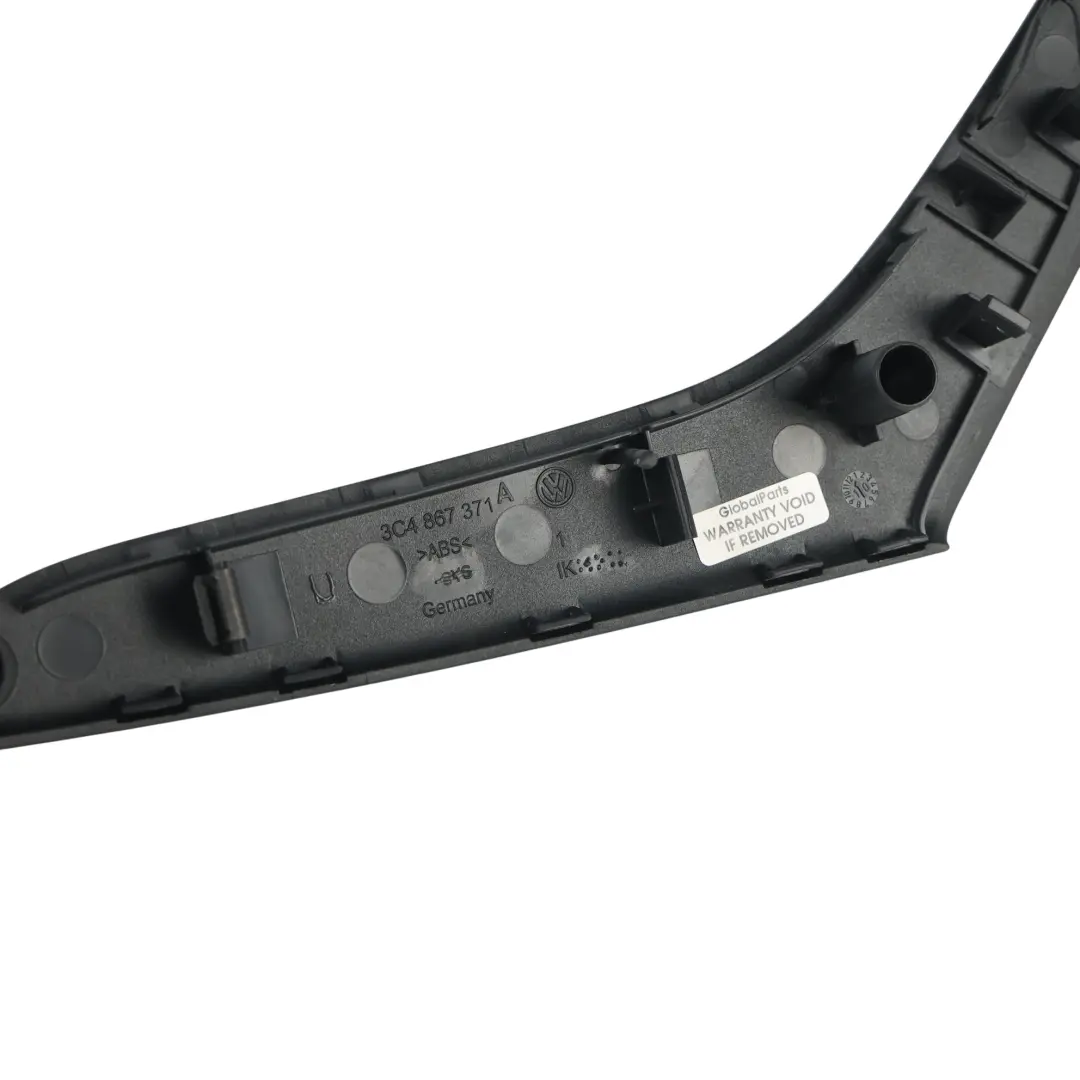 Griff Hintertür Abdeckung Links pour Volkswagen Passat B6 à propos du numéro de pièce 3C4867371A Volkswagen Passat B6 Griff Hintertür Abdeckung Links - SKU 3C4867371A - Numéro de pièce 3C4867371A