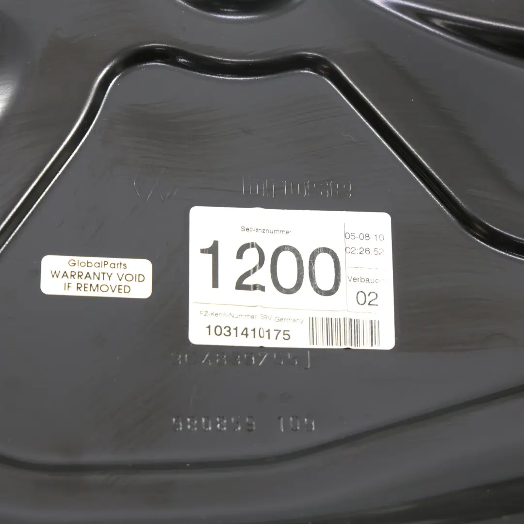 Volkswagen Passat B6 Podnośnik Szyby Drzwi Tylnych Lewy - SKU 3C5839461K - Numer Części 3C5839461K