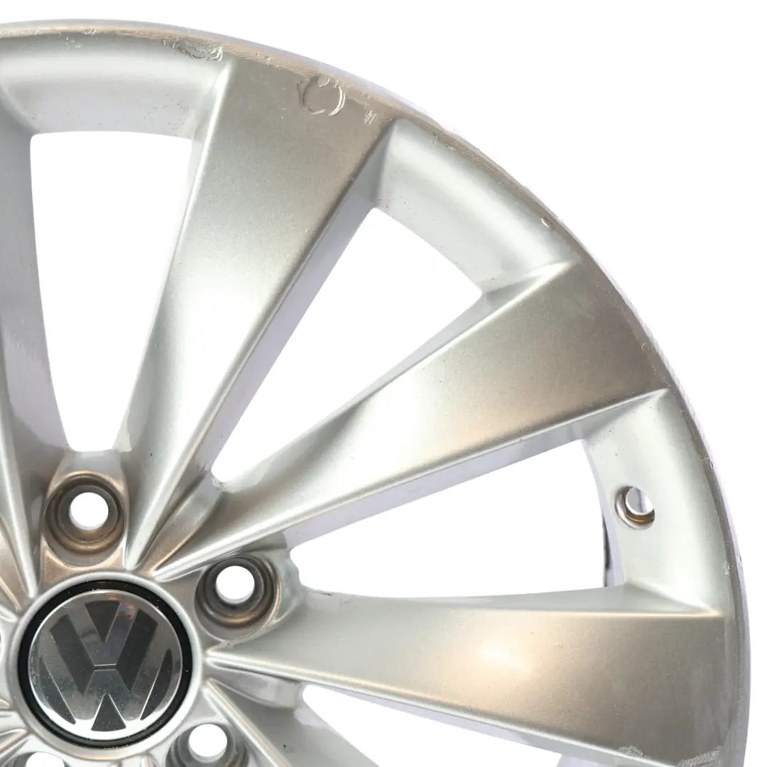 Mk3 Silver Wheel Alloy Rim 18" 8J ET:41 to Volkswagen Scirocco with Part number 3C8601025D Volkswagen Scirocco Mk3 Silver Wheel Alloy Rim 18" 8J ET:41 - SKU 3C8601025D-SL4 - Part number 3C8601025D