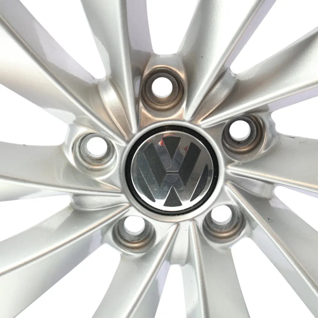 Mk3 Silver Wheel Alloy Rim 18" 8J ET:41 to Volkswagen Scirocco with Part number 3C8601025D Volkswagen Scirocco Mk3 Silver Wheel Alloy Rim 18" 8J ET:41 - SKU 3C8601025D-SL4 - Part number 3C8601025D