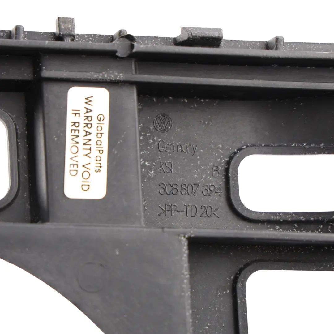 Volkswagen Passat CC Rear Bumper Mount Bracket Holder Right O/S - SKU 3C8807394B - Part number 3C8807394B