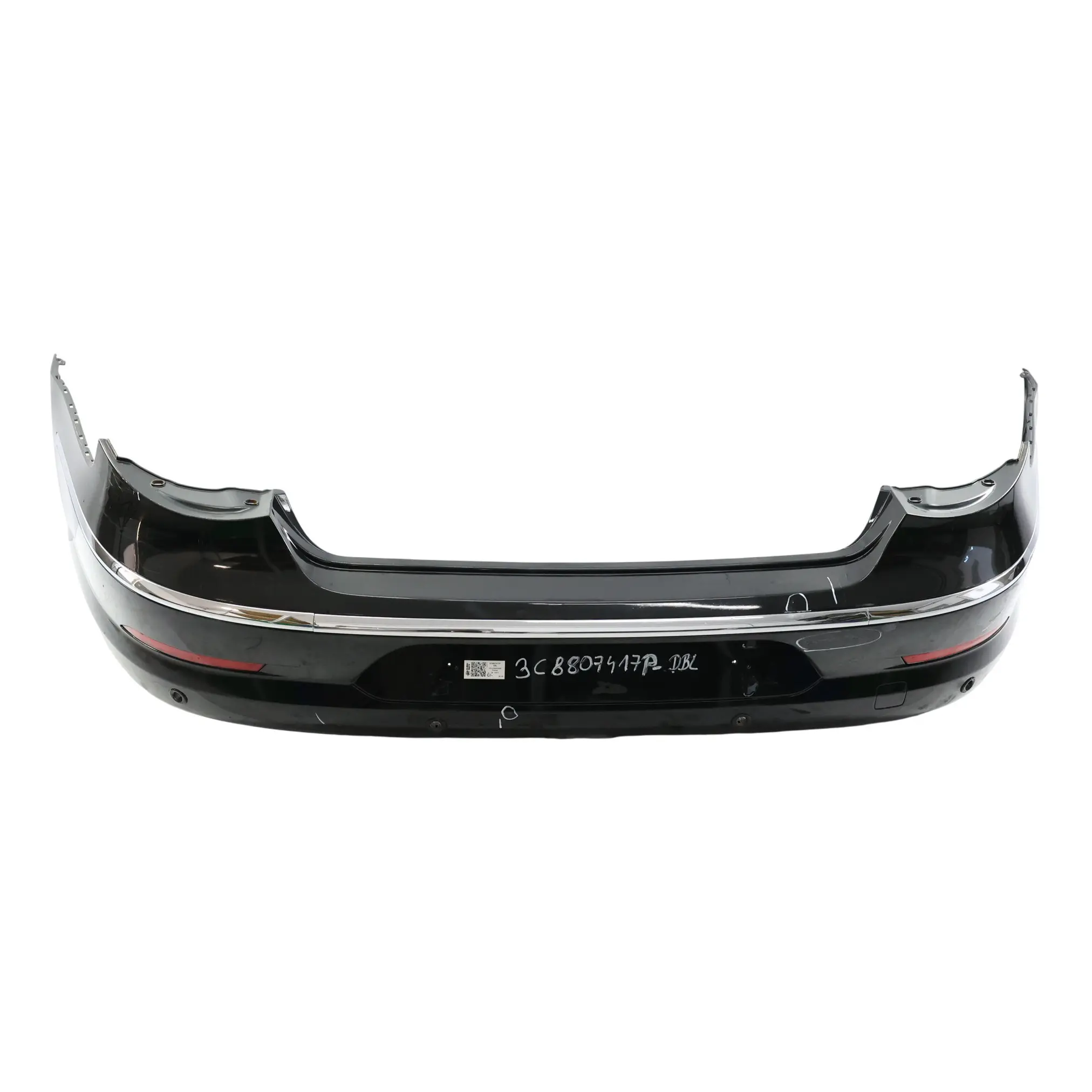 Volkswagen Passat CC Rear Bumper Trim Panel Deep Black Pearl Effect - C9X