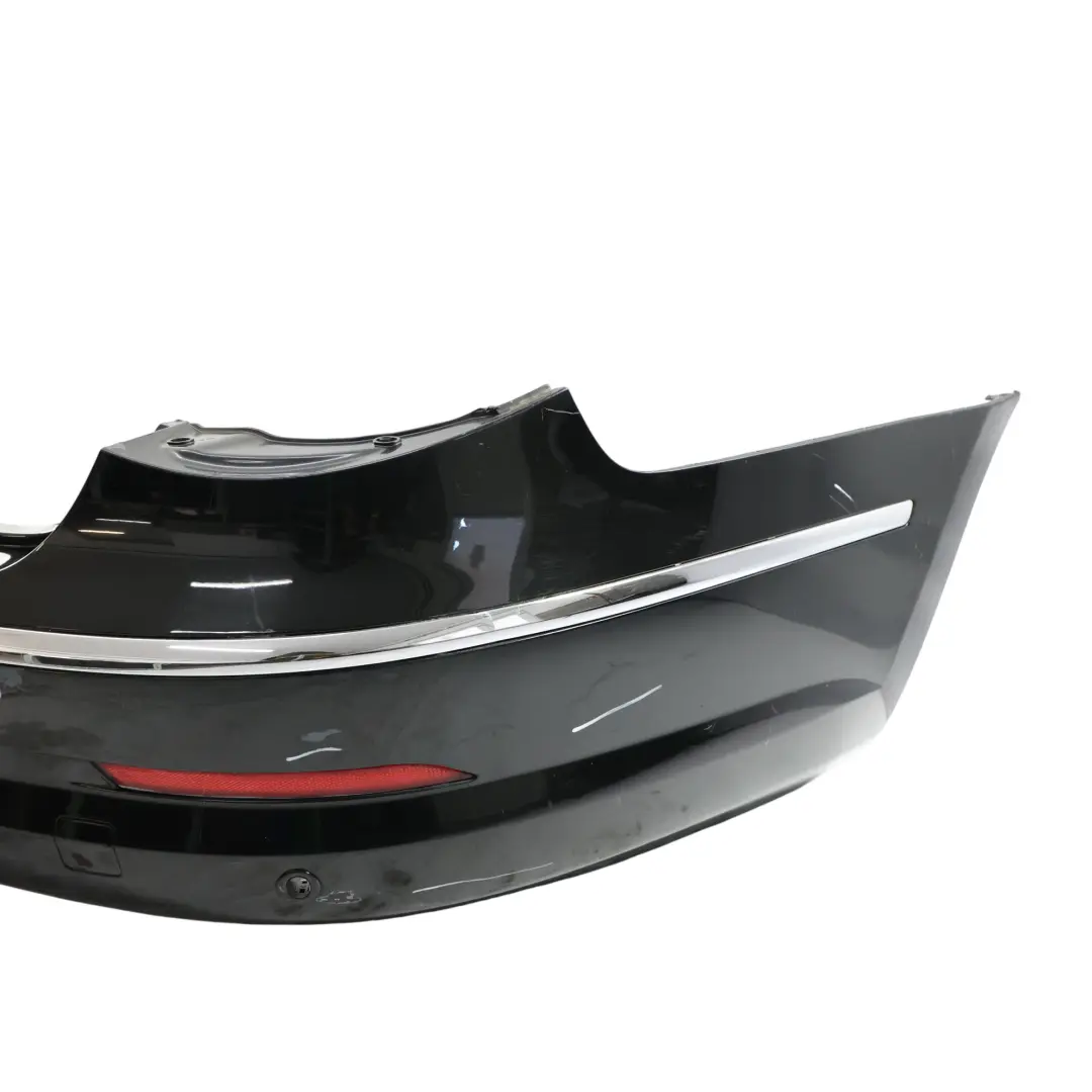 Volkswagen Passat CC Zderzak Tylny Deep Black Czarny - C9X - SKU 3C8807417P-DBL - Numer Części 3C8807417P