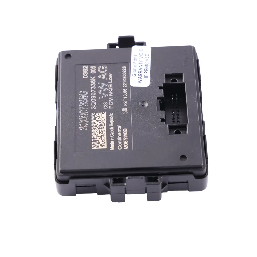 Headlight Aim Range Control Unit Module ECU Xenon to Audi VW Seat Skoda with Part number 3Q0907338G Audi VW Seat Skoda Headlight Aim Range Control Unit Module ECU Xenon - SKU 3Q0907338G - Part number 3Q0907338G