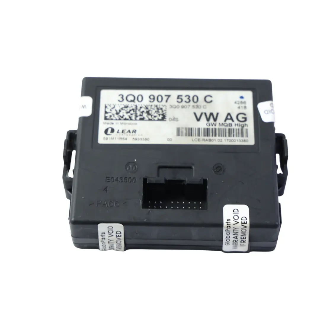 Modulo Gateway 1.5 Benzina per Audi Volkswagen Golf Mk7 Tiguan AD1 con numero di parte 3Q0907530C Audi Volkswagen Golf Mk7 Tiguan AD1 Modulo Gateway 1.5 Benzina - SKU 3Q0907530C - Numero di parte 3Q0907530C
