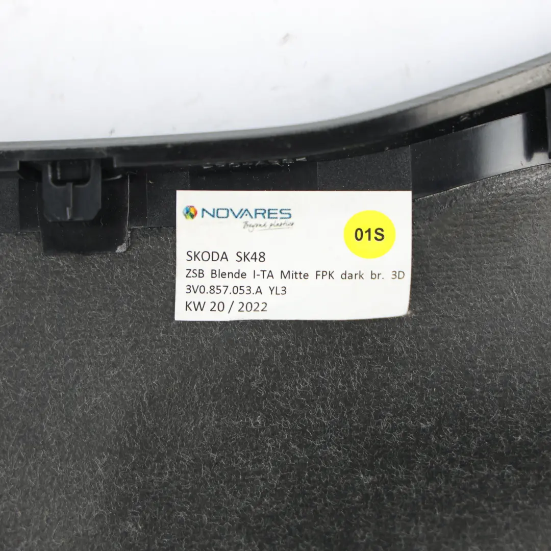 Skoda Superb Se Rivestimento Piantone Sterzo - SKU 3V0857053A - Numero di parte 3V0857053A