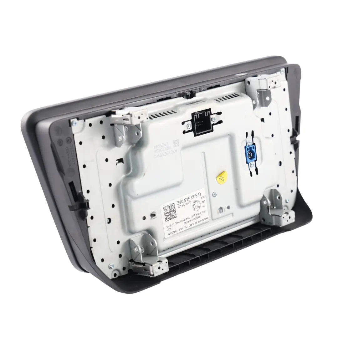 Skoda Superb Mk3 B8 Multifunktionsdisplay Bildschirm Steuergerät - SKU 3V0919605D - Teilenummer 3V0919605D