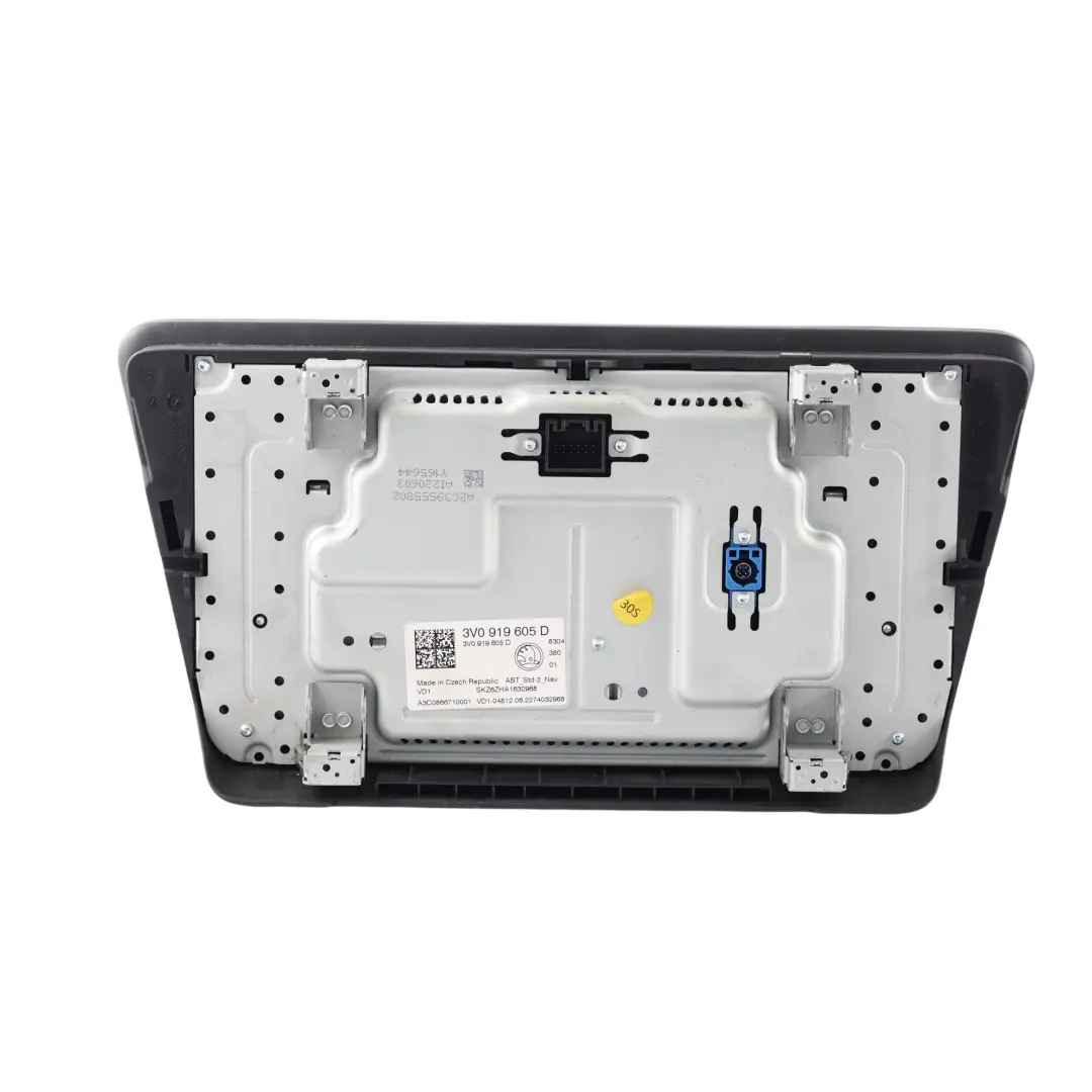 Skoda Superb Mk3 B8 Multifunction Display Screen Head Control Unit - SKU 3V0919605D - Part number 3V0919605D