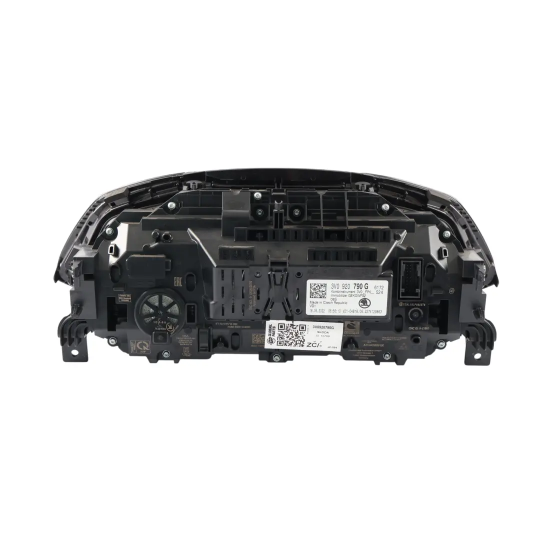3V Digital Instrument Cluster Clocks Diesel Automatic to Skoda Superb with Part number 3V0920790G Skoda Superb 3V Digital Instrument Cluster Clocks Diesel Automatic - SKU 3V0920790G - Part number 3V0920790G