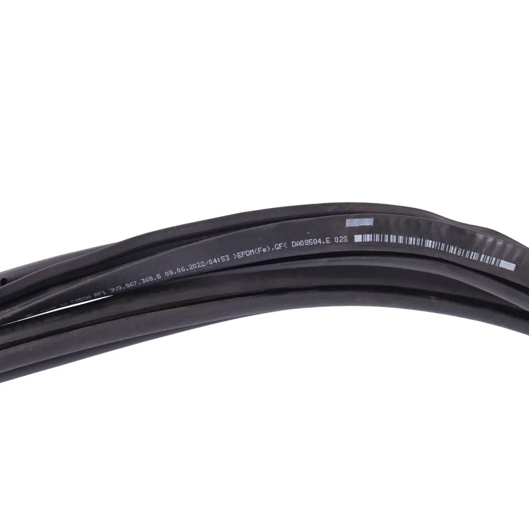 Skoda Superb Mk3 Door Seal Rubber Gasket Inner Rear Right O/S - SKU 3V9867368B - Part number 3V9867368B