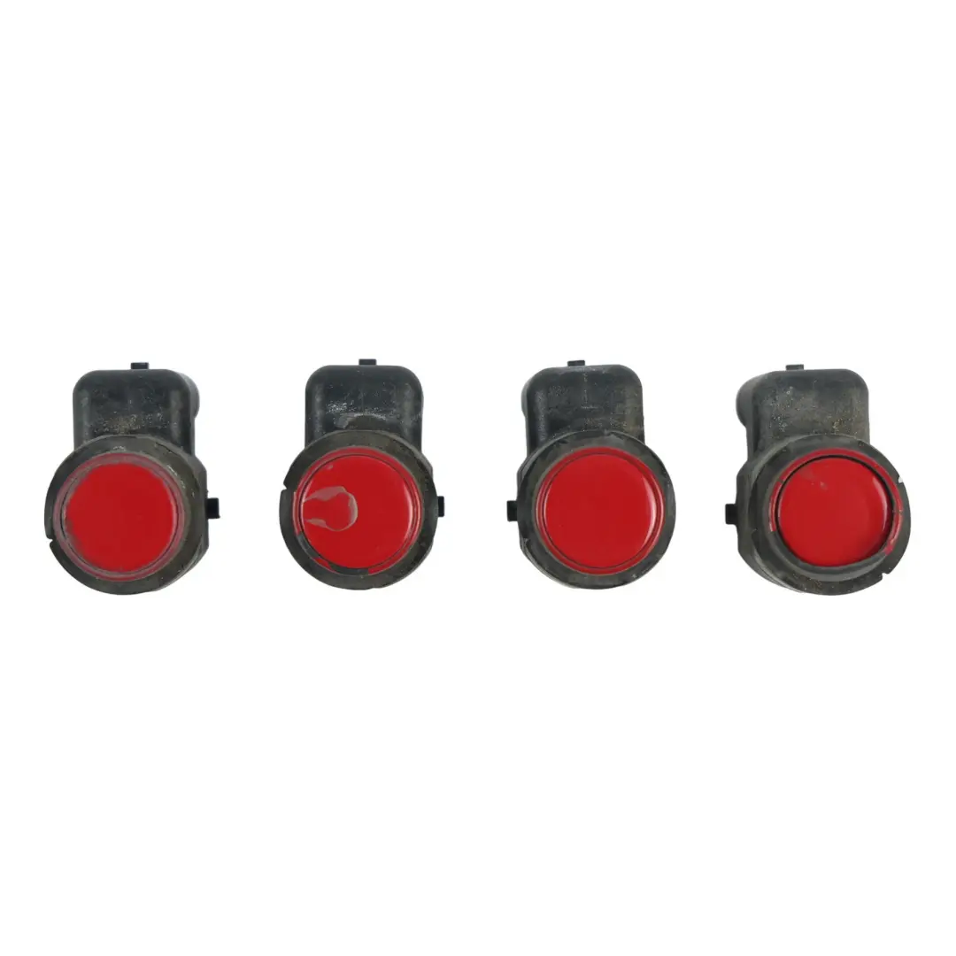 Audi A5 8F Stoßstange Hinten PDC Parksensor Set X4 Brillantrot Y3J - SKU 420919275-BRR - Teilenummer 420919275