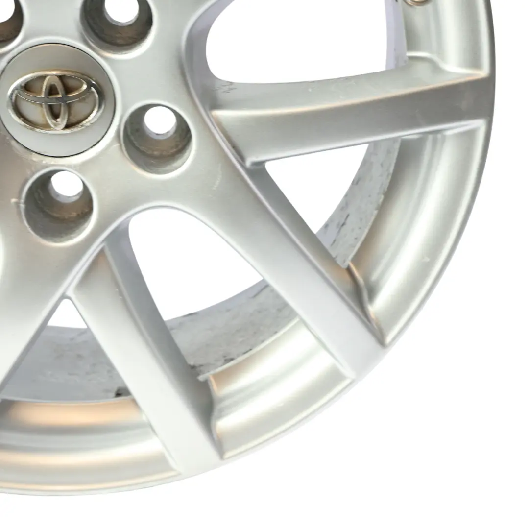 Mk2 Alloy Wheel Rim Silver 17" 7J ET:39 42611-0F130 to Toyota Verso with Part number 426110F130 Toyota Verso Mk2 Alloy Wheel Rim Silver 17" 7J ET:39 42611-0F130 - SKU 426110F130-SL3 - Part number 426110F130