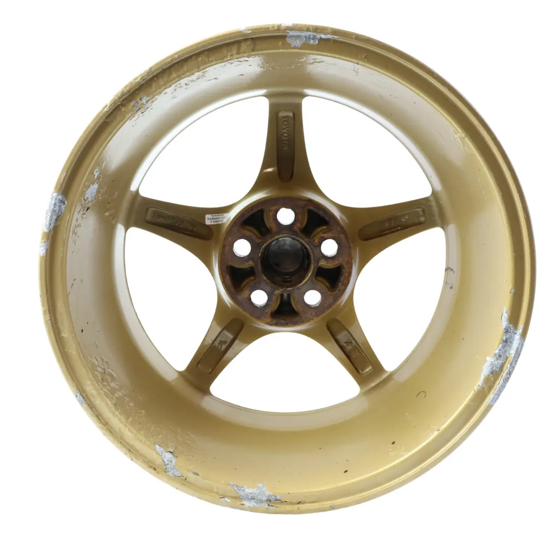 Alloy Wheel Rim Golden 16" 6,5J ET39 42611-2B290 to Toyota Celica Mk7 with Part number 426112B290 Toyota Celica Mk7 Alloy Wheel Rim Golden 16" 6,5J ET39 42611-2B290 - SKU 426112B290-GD1 - Part number 426112B290