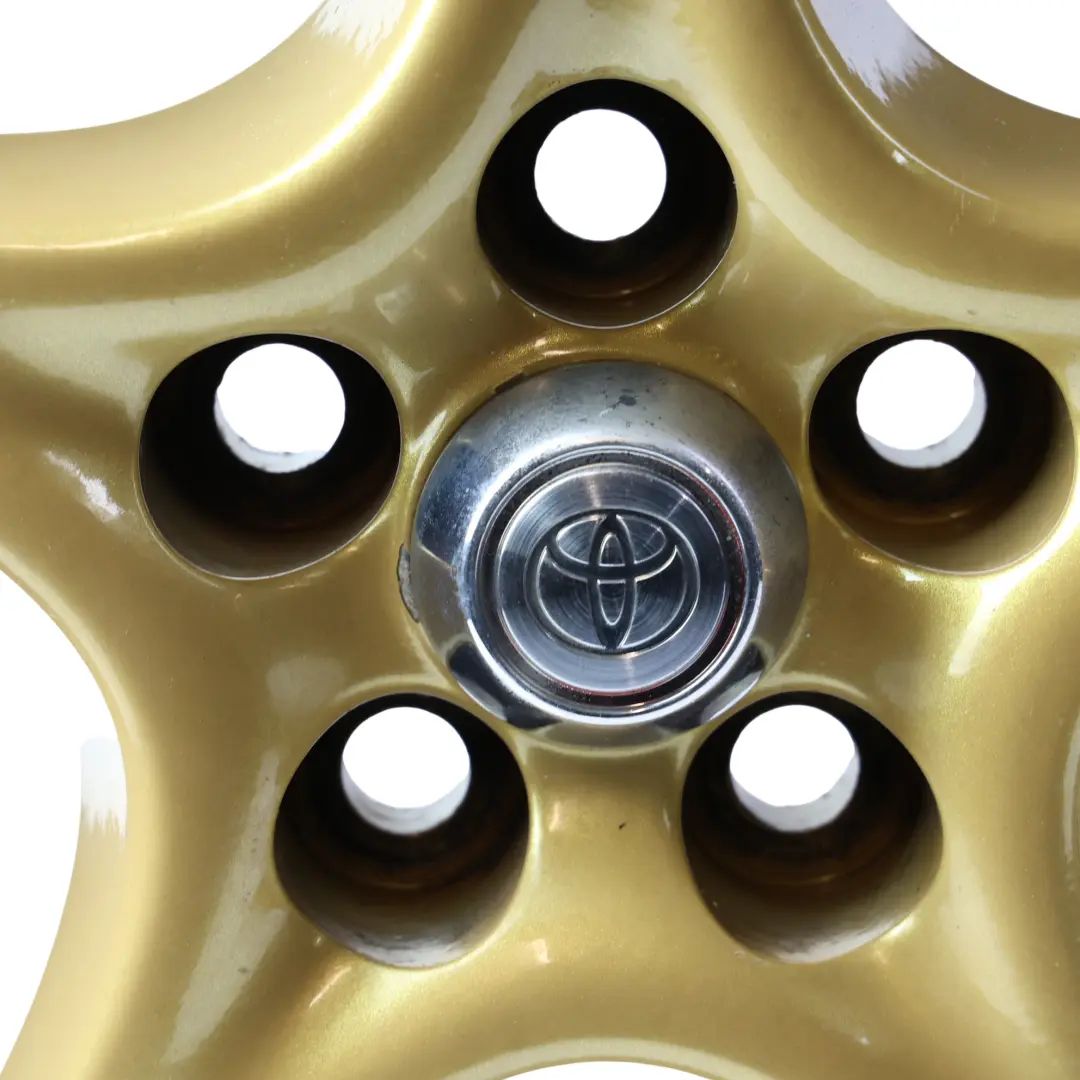 Llanta Aleación Dorada 16" 6,5J ET39 42611-2B290 para Toyota Celica Mk7 con número de pieza 426112B290 Toyota Celica Mk7 Llanta Aleación Dorada 16" 6,5J ET39 42611-2B290 - SKU 426112B290-GD2 - Número de pieza 426112B290