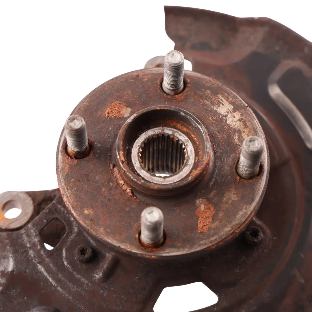 Front Steering Knuckle Wheel Bearing Housing Left N/S to Toyota Yaris P9 with Part number 432120D130 Toyota Yaris P9 Front Steering Knuckle Wheel Bearing Housing Left N/S - SKU 432120D130 - Part number 432120D130