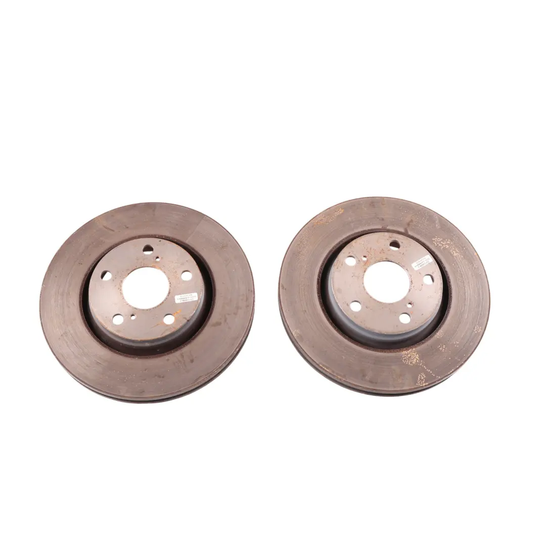 Mk3 Verso R2 Mk2 Front Brake Disc Set 43512-0F030 to Toyota Avensis T270 with Part number 435120F030 Toyota Avensis T270 Mk3 Verso R2 Mk2 Front Brake Disc Set 43512-0F030 - SKU 435120F030 - Part number 435120F030