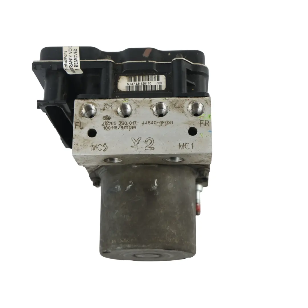 Anti Brake Lock ABS Pump Control Module Unit 2.0D to Toyota Verso R2 with Part number 445400F031 Toyota Verso R2 Anti Brake Lock ABS Pump Control Module Unit 2.0D - SKU 445400F031 - Part number 445400F031