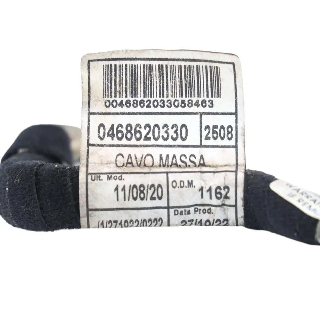 Fiat Ducato Mass Cable Wire Ground Cable Negative Cable 00 - SKU 46862033 - Part number 46862033