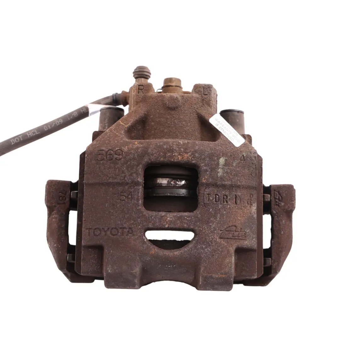 Brake Caliper Housing Bracket Front Right Side O/S to Toyota Yaris P9 with Part number 477300D070 Toyota Yaris P9 Brake Caliper Housing Bracket Front Right Side O/S - SKU 477300D070 - Part number 477300D070