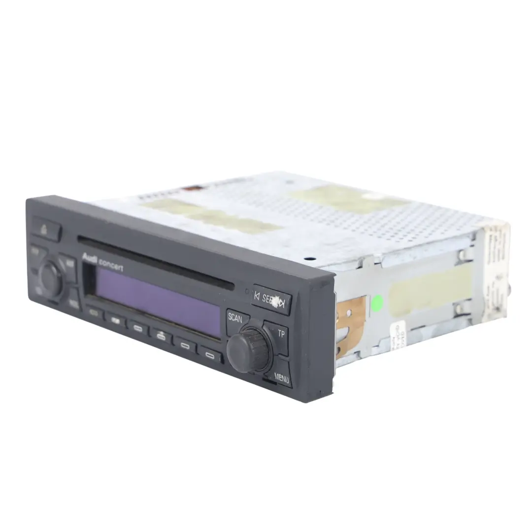 Audi TT 8N A6 C5 Concert II Reproductor CD Radio Estéreo - SKU 4B0057186P-1 - Número de pieza 4B0057186P