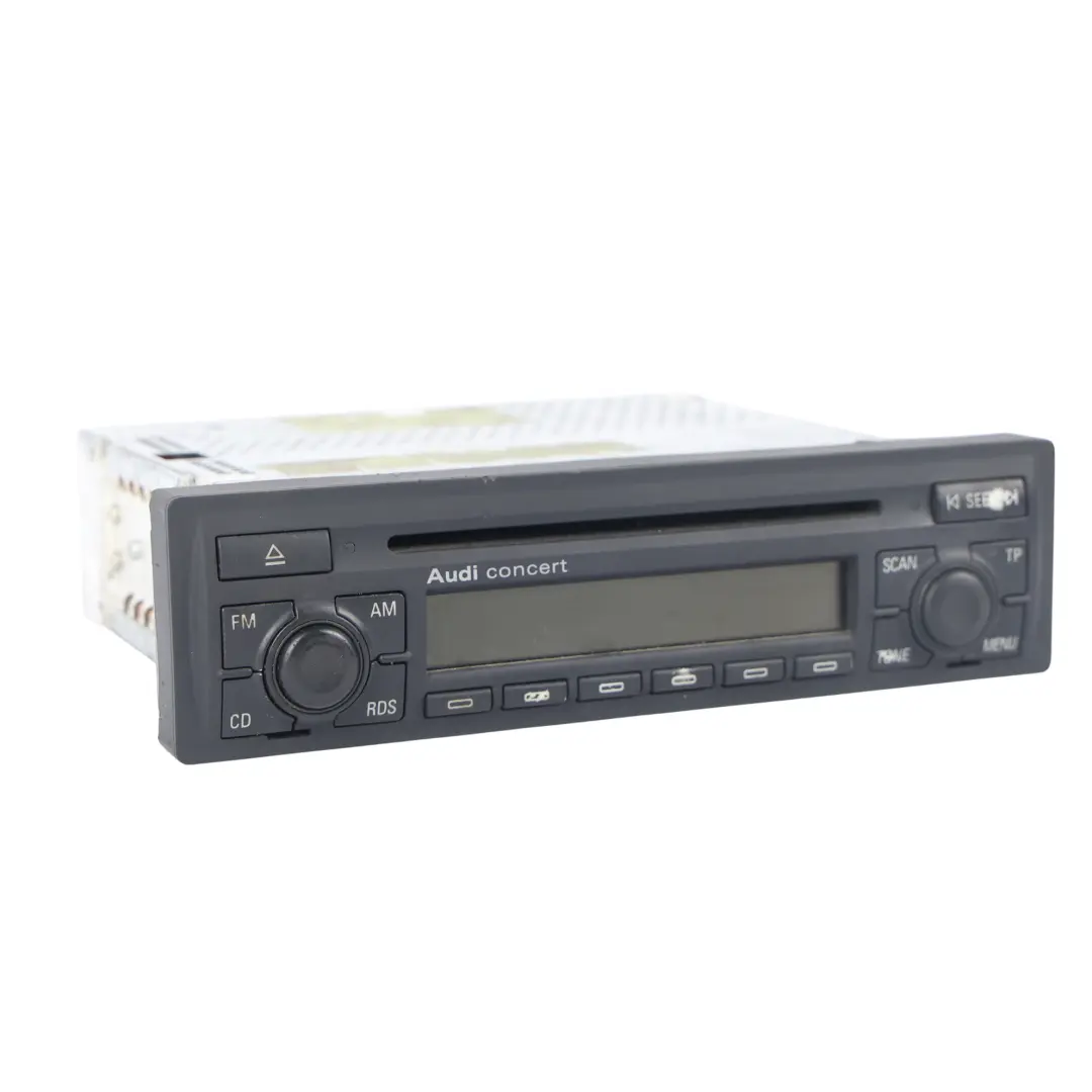 8N A6 C5 Concert II Reproductor CD Radio Estéreo para Audi TT con número de pieza 4B0057186P Audi TT 8N A6 C5 Concert II Reproductor CD Radio Estéreo - SKU 4B0057186P-1 - Número de pieza 4B0057186P