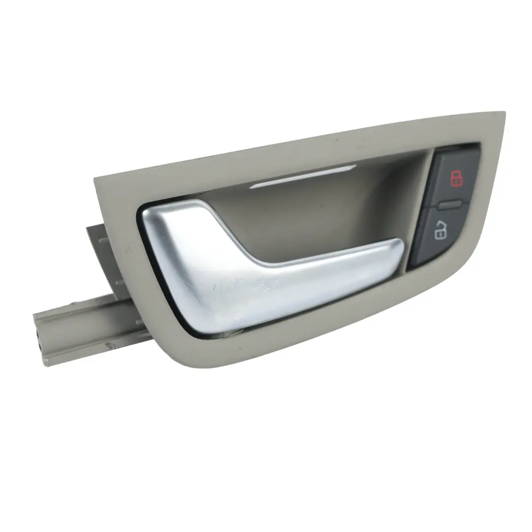 Audi A8 S8 D3 Door Grab Handle Cover Trim Interior Left N/S Grey - SKU 4E0837019-MYB - Part number 4E0837019